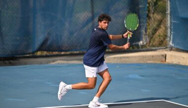 Men's Tennis Drops Wednesday Match To Rider, 5-2