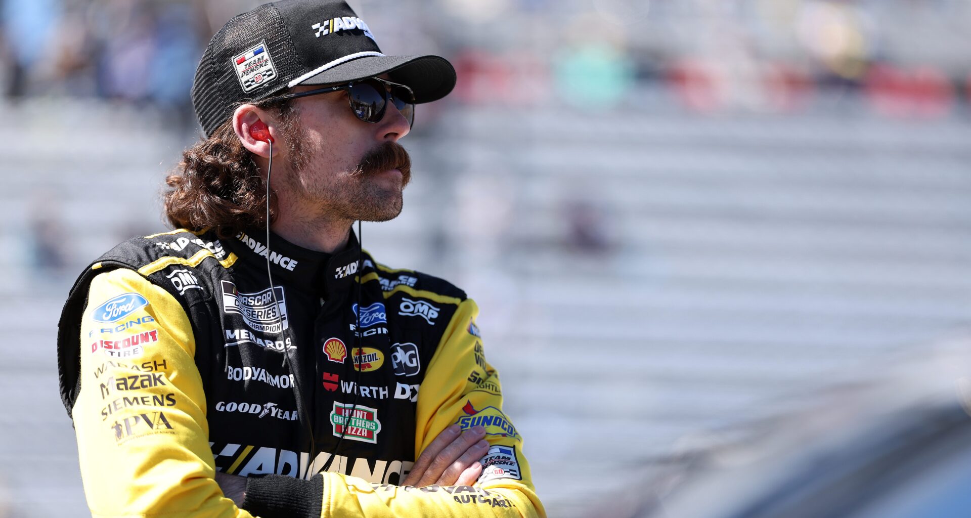 Ryan Blaney Opens Up About Denny Hamlin Martinsville Incident