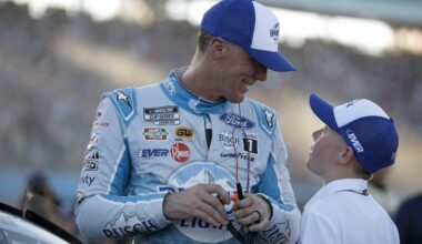 Kevin Harvick Reacts to Son Keelan’s Driving Resemblance
