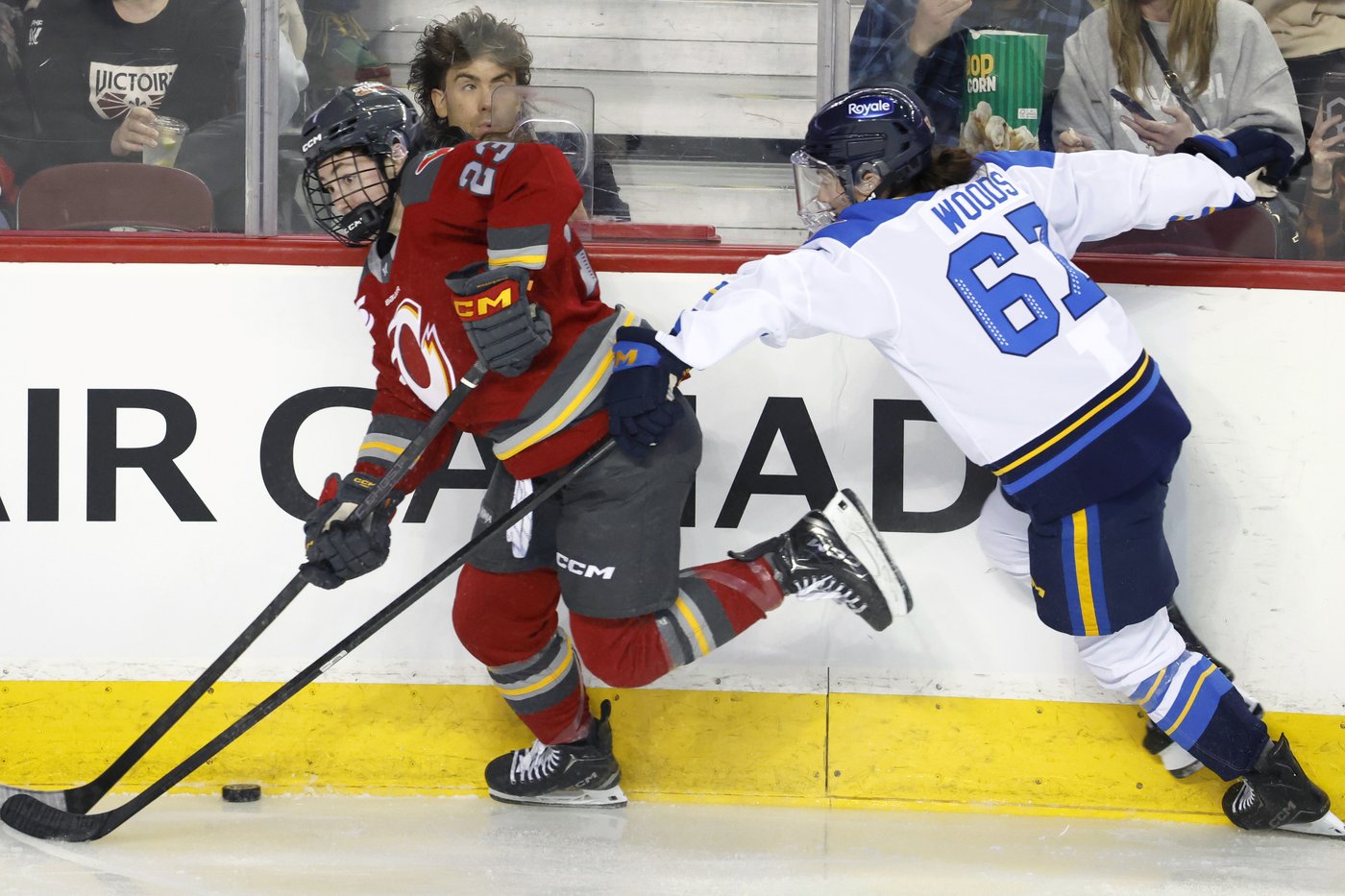 Connors has goal and assist, leads Sceptres to 2-1 win over Charge in Calgary