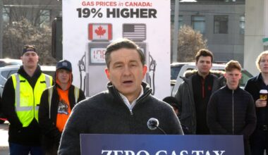 Poilievre calls on Canada to cut gas taxes