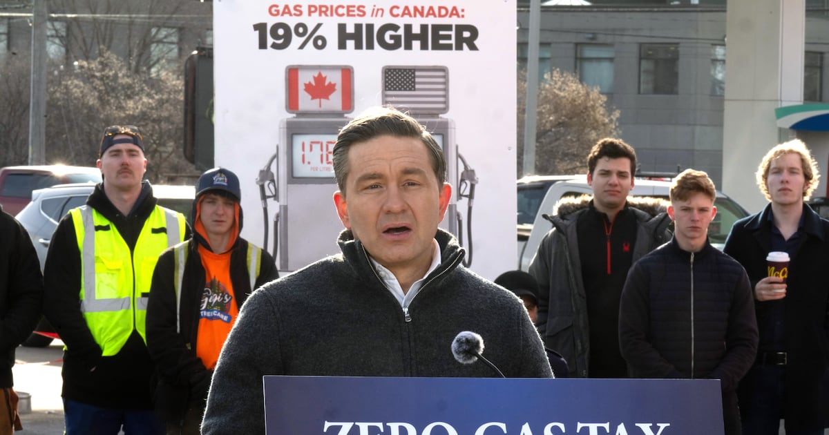 Poilievre calls on Canada to cut gas taxes