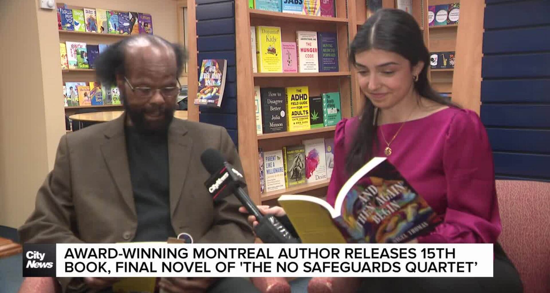 Montreal author releases 15th book, powerful story rooted in the city