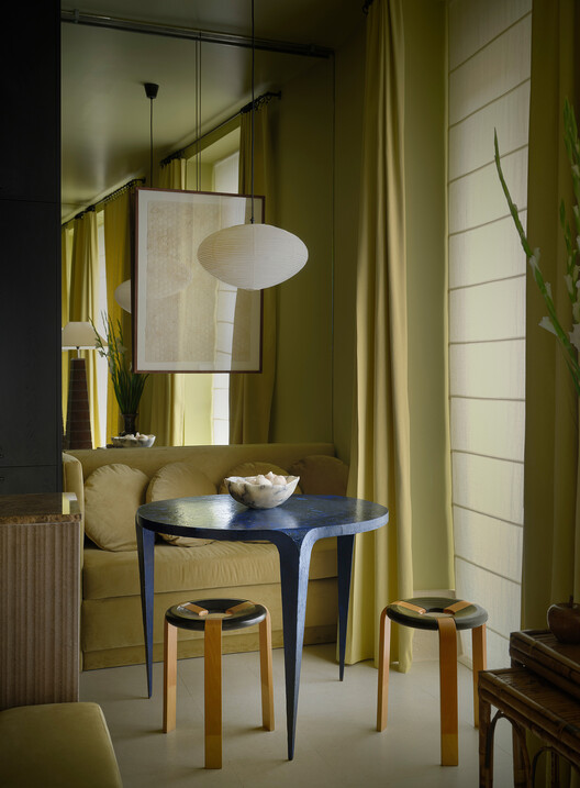 House in Penumbra / Teleno Studio - Interior Photography, Wood, Lighting, Table, Chair, Glass