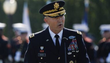 Hegseth tells U.S. Army chief of staff to retire 'effective immediately' amid war in Iran