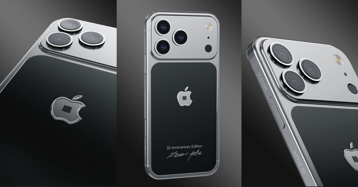 Custom iPhone features a fragment of Steve Jobs’ iconic turtleneck