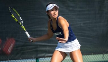 Surging Teams Meet Saturday as Navy Hosts Army in 2026 Women’s Tennis Star Match