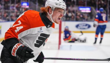 NHL roundup: Michkov leads Flyers to 4-1 win over Islanders, tightening Metro playoff race