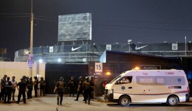 Pregame event at Peru soccer stadium leaves 1 dead and dozens others injured