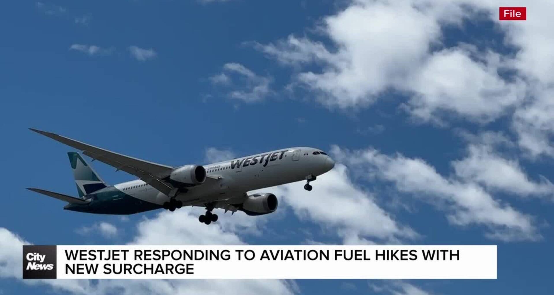 WestJet responding to aviation fuel hikes with new surcharge