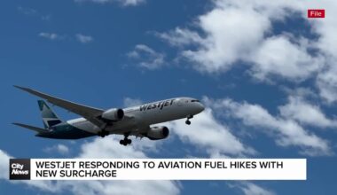 WestJet responding to aviation fuel hikes with new surcharge