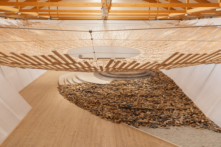 Kengo Kuma & Associates Present Site-Specific Installation “Earth | Tree” at Copenhagen Contemporary - Image 7 of 18