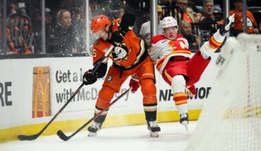 Strome scores against former team, Ducks’ late-season skid extends to 5 games with 5-3 loss to Flames | NanaimoNewsNOW