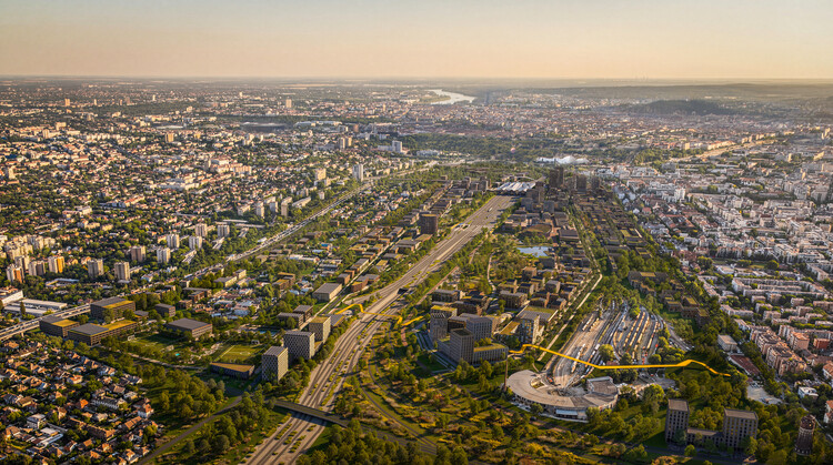 Coldefy Leads Winning Masterplan to Transform Budapest Brownfield into Rewilded Urban District - Image 2 of 7