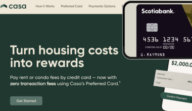 Scotiabank and Casa launch Canada's first credit card with no transaction fees on rent and condo fee payments