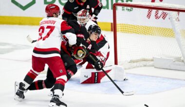 Senators respond to coach’s challenge with huge win over Hurricanes | NanaimoNewsNOW