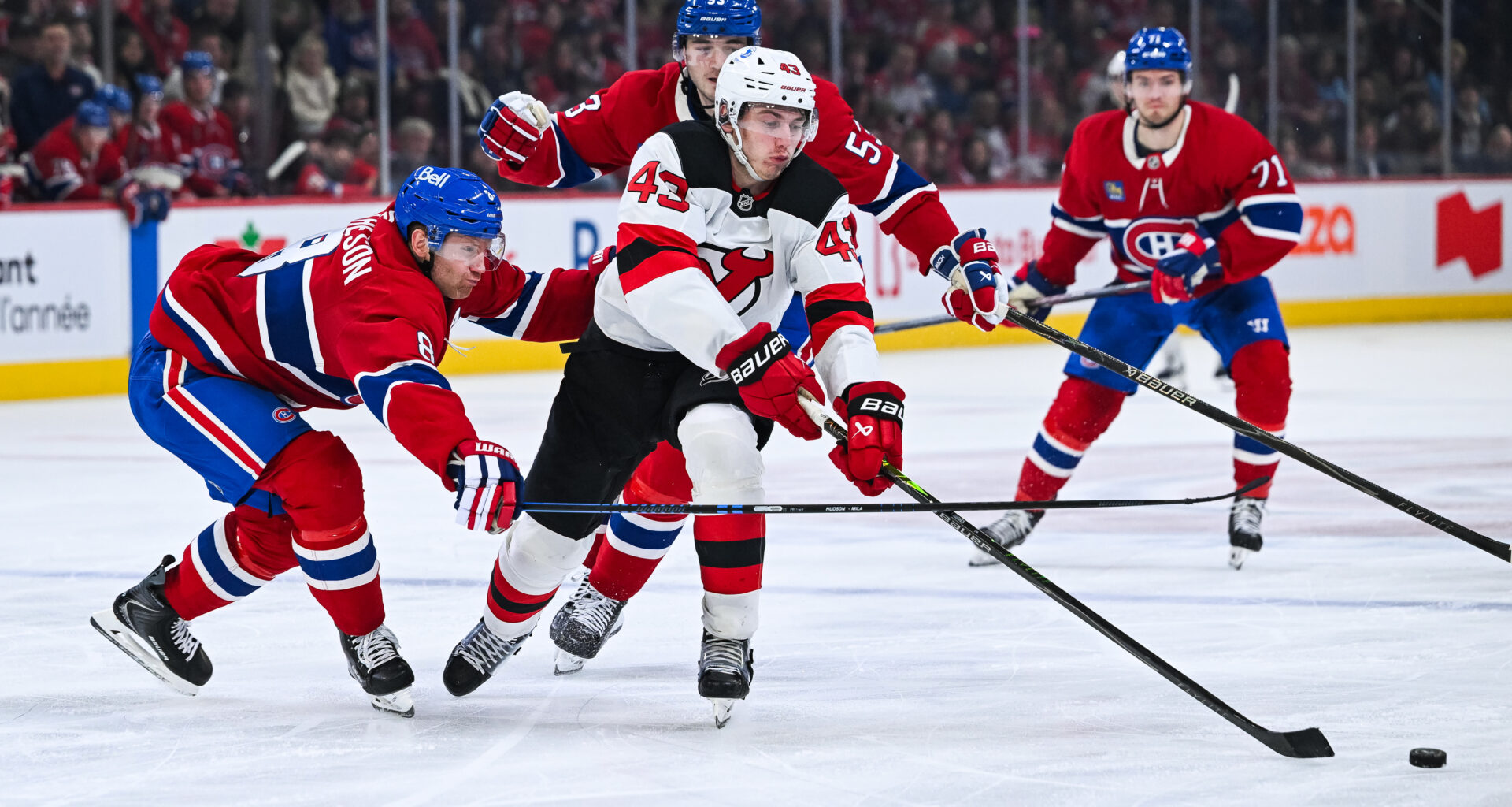 The Canadiens’ winning streak ends at eight