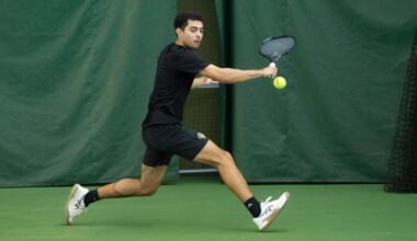 Men’s Tennis falls in final to road matches