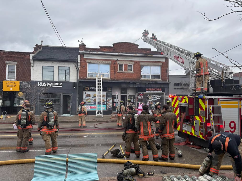 Ottawa Street fire Hamilton