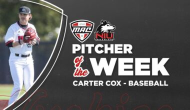 Carter Cox Earns MAC Pitcher Of The Week