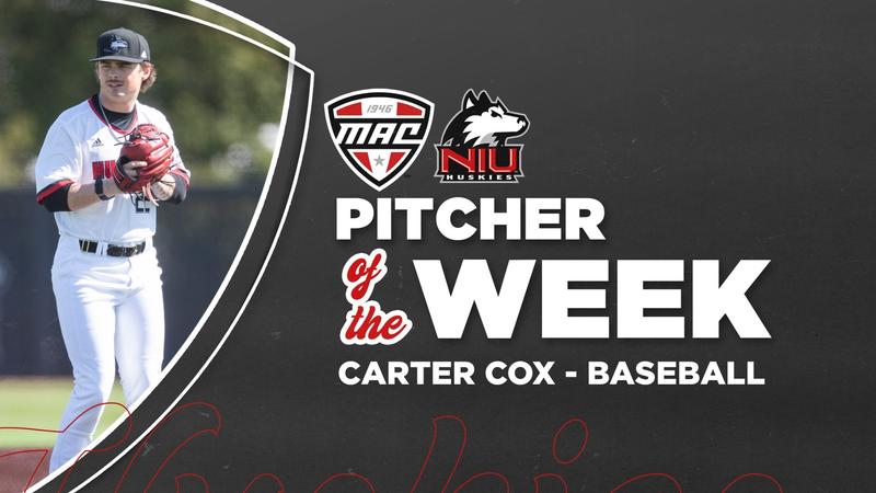 Carter Cox Earns MAC Pitcher Of The Week