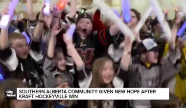 Southern Alberta community given new hope after Kraft Hockeyville win