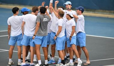 Men's Tennis Match Against St. Johns Tomorrow Canceled Due To Weather