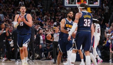 Jokic rallies Nuggets vs. Blazers to move Denver into 3 seed