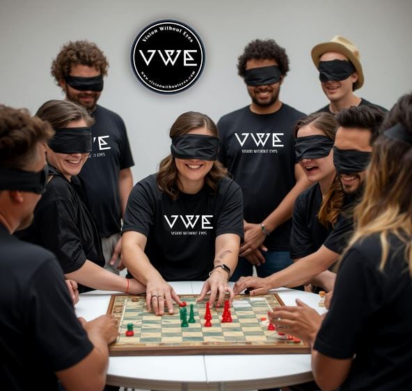 An image from the website Vision Without Eyes, which offers seminars in which participants learn about "mind sight." 