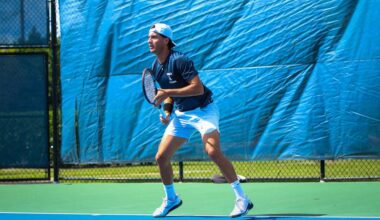 No. 3 Men's Tennis Cruises to 6-1 Win over Palm Beach Atlantic