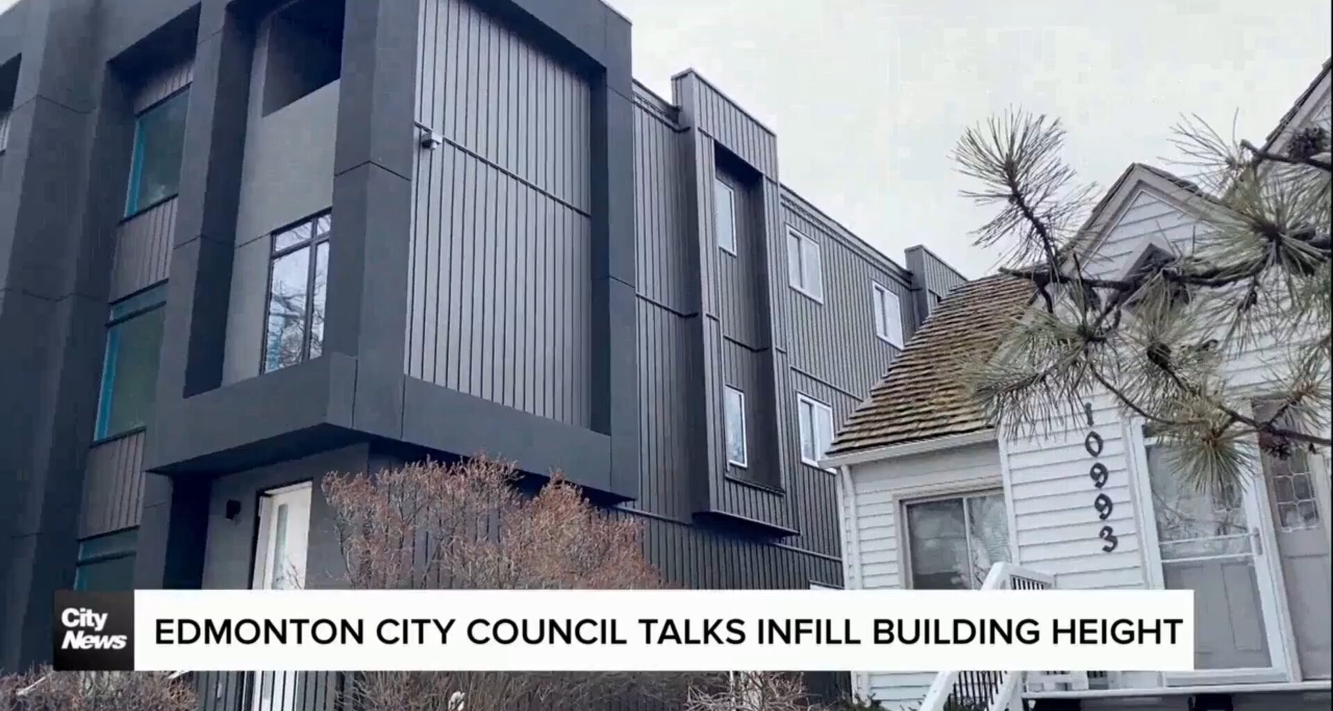 Edmonton city council talks new infill building height