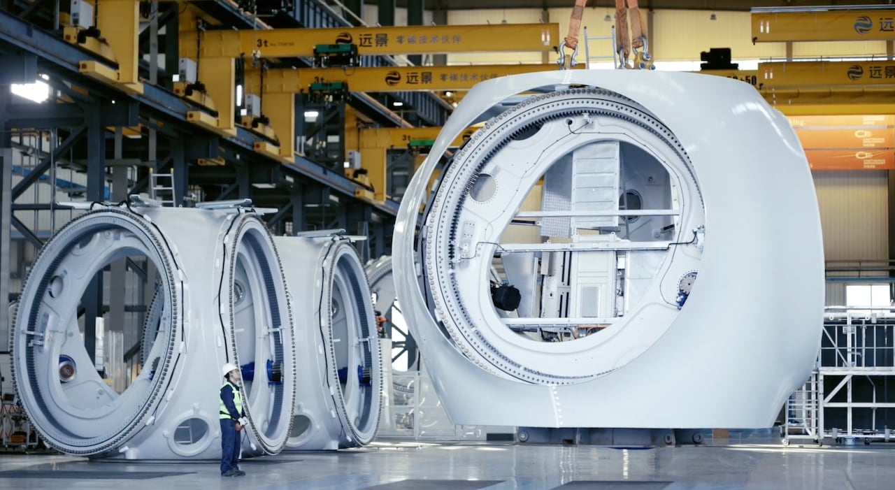 Envision Energy is a major global manufacturer of wind turbines.