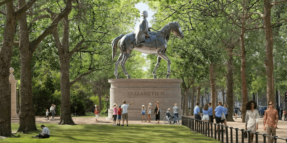 Millionaires lose battle to block sculpture tribute to Queen Elizabeth II