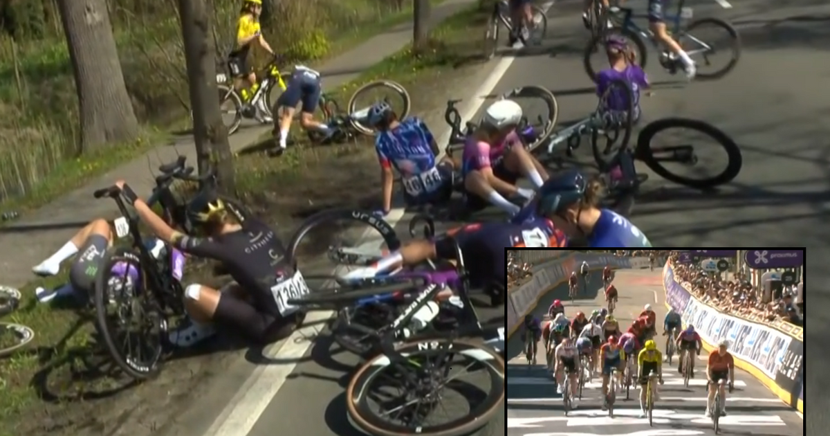 Nasty crash mars Scheldeprijs finale, as Kool beats Veenhoven on a Wiebes-less day