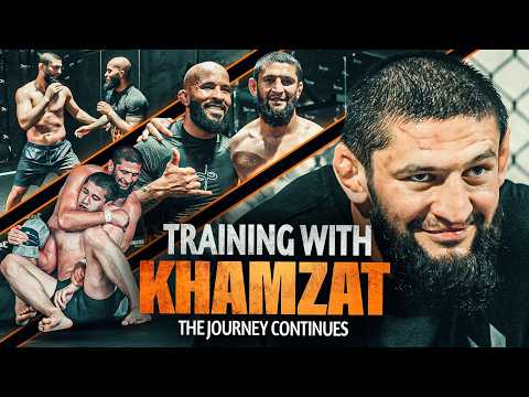 Khamzat Chimaev Trains w/ Demetrious Johnson To Prepare For Strickland! | MIGHTY JOURNEY