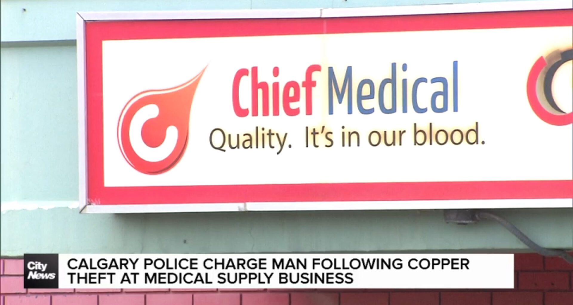 Calgary Police charge man following copper theft at medical supply business