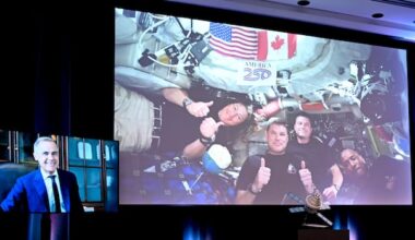 Carney applauds Artemis II crew's 'inspiring' example of teamwork in space-to-Earth call