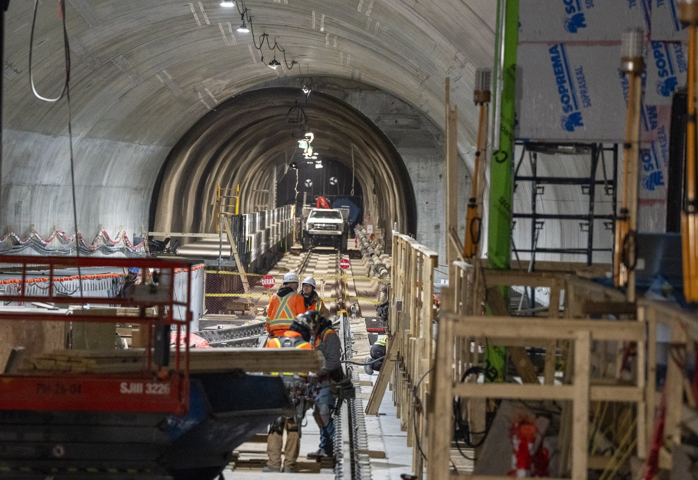 Official says construction of light-rail station to Montreal airport is on track