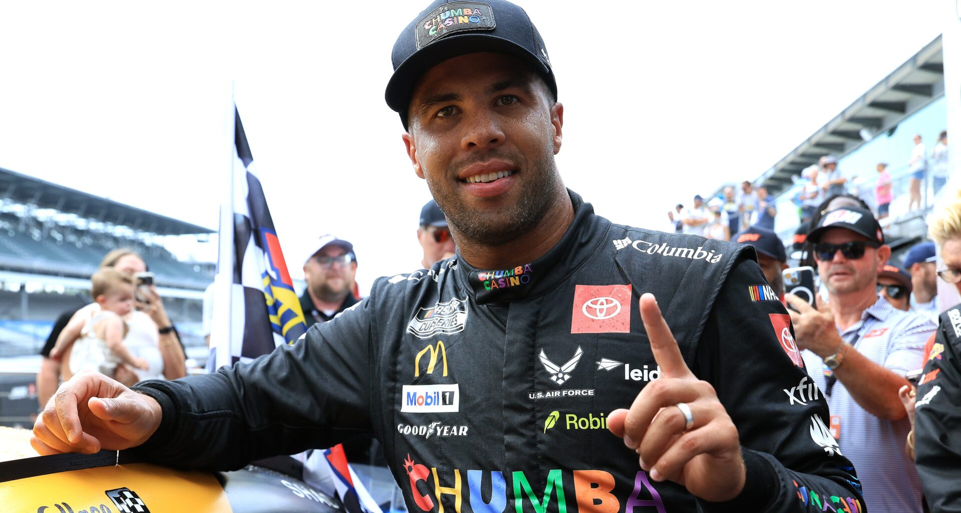 Bubba Wallace Will Race in WrestleMania-Themed NASCAR Vehicle