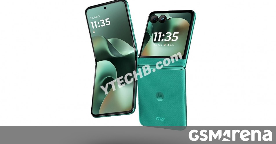 Motorola Razr 70 renders leak too
