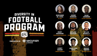 Diversity In Football Program Presented By Securian Canada Welcomes Nine New Participants