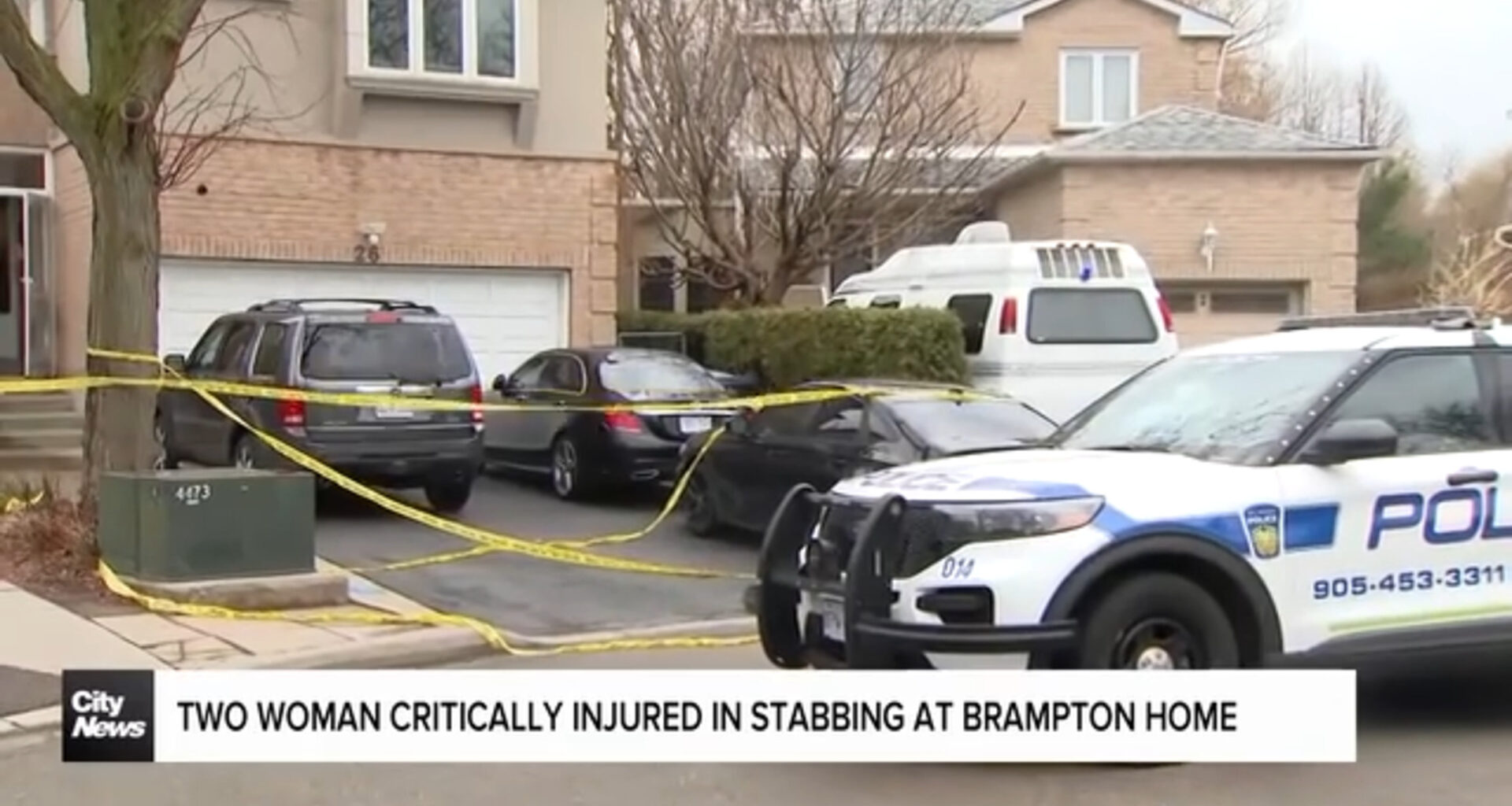Two women are fighting for their lives after stabbing inside Brampton home