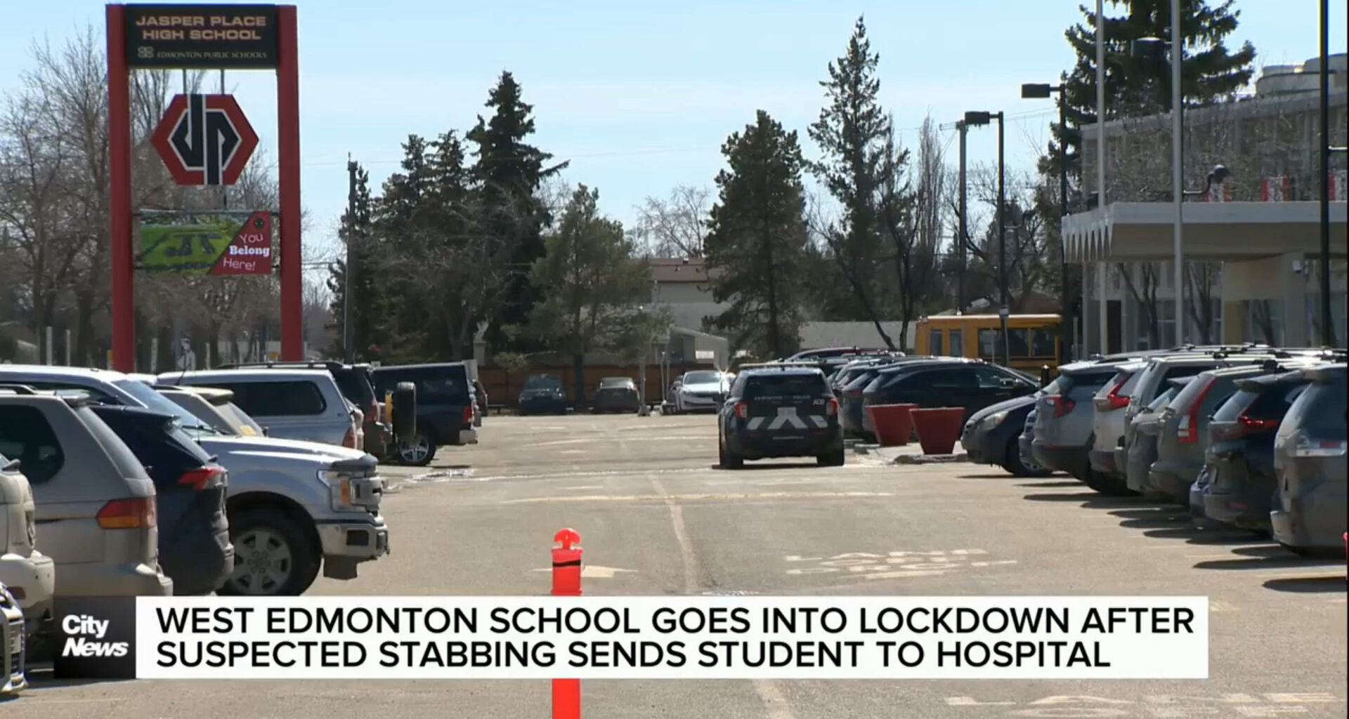 West Edmonton school placed under lockdown after suspected stabbing