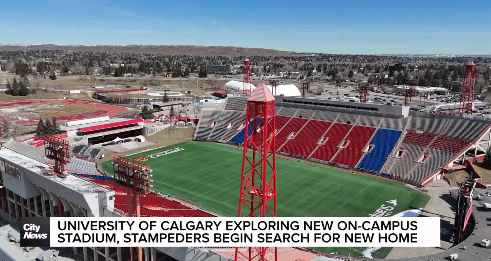 University of Calgary exploring new on-campus stadium, Stampeders begin search for new home