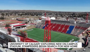 University of Calgary exploring new on-campus stadium, Stampeders begin search for new home