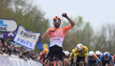 Filippo Ganna on the Paris-Roubaix favourites