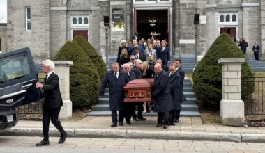 Hundreds gather for funeral of Quebec baseball commentator Rodger Brulotte