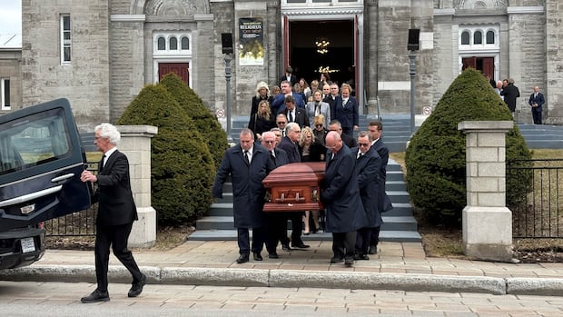 Hundreds gather for funeral of Quebec baseball commentator Rodger Brulotte