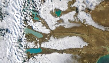 Snow in the Shadow of the Andes