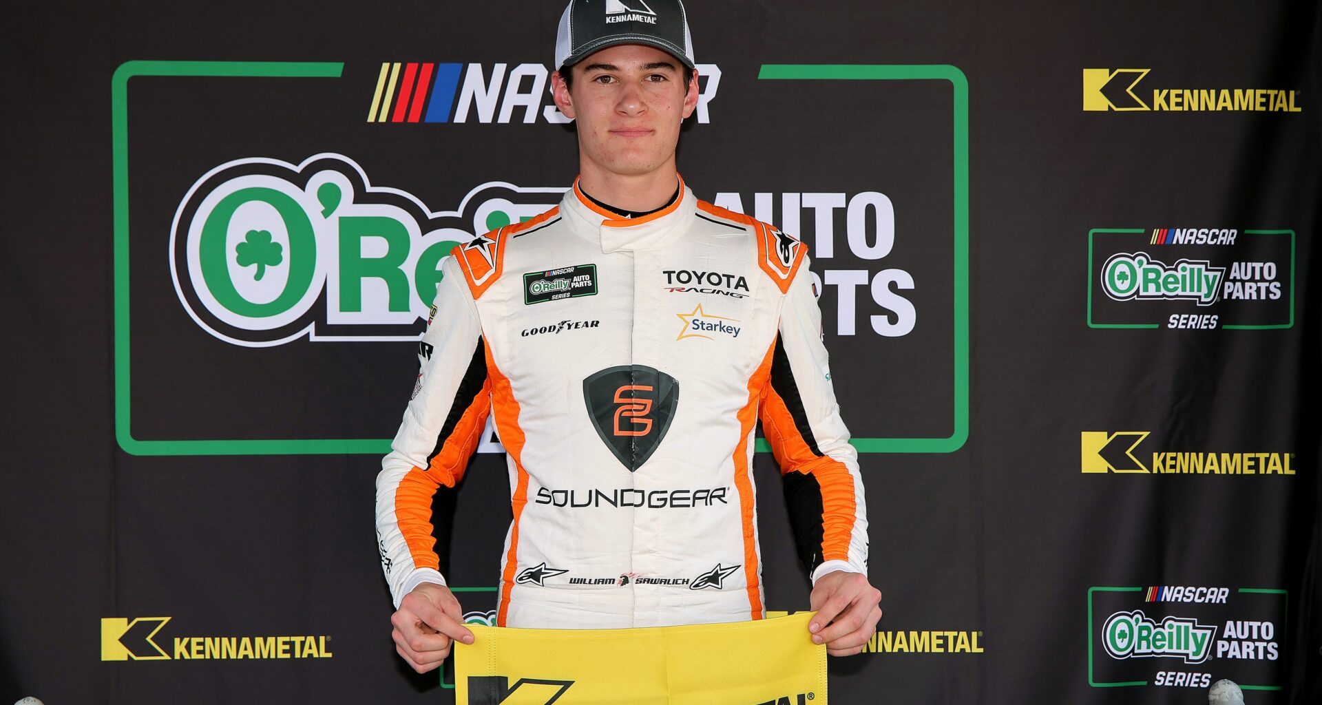 William Sawalich Wins Bristol Pole for NASCAR O'Reilly Series